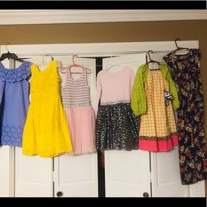 15 girls summer/fall outfits plus more!! (Size 10)